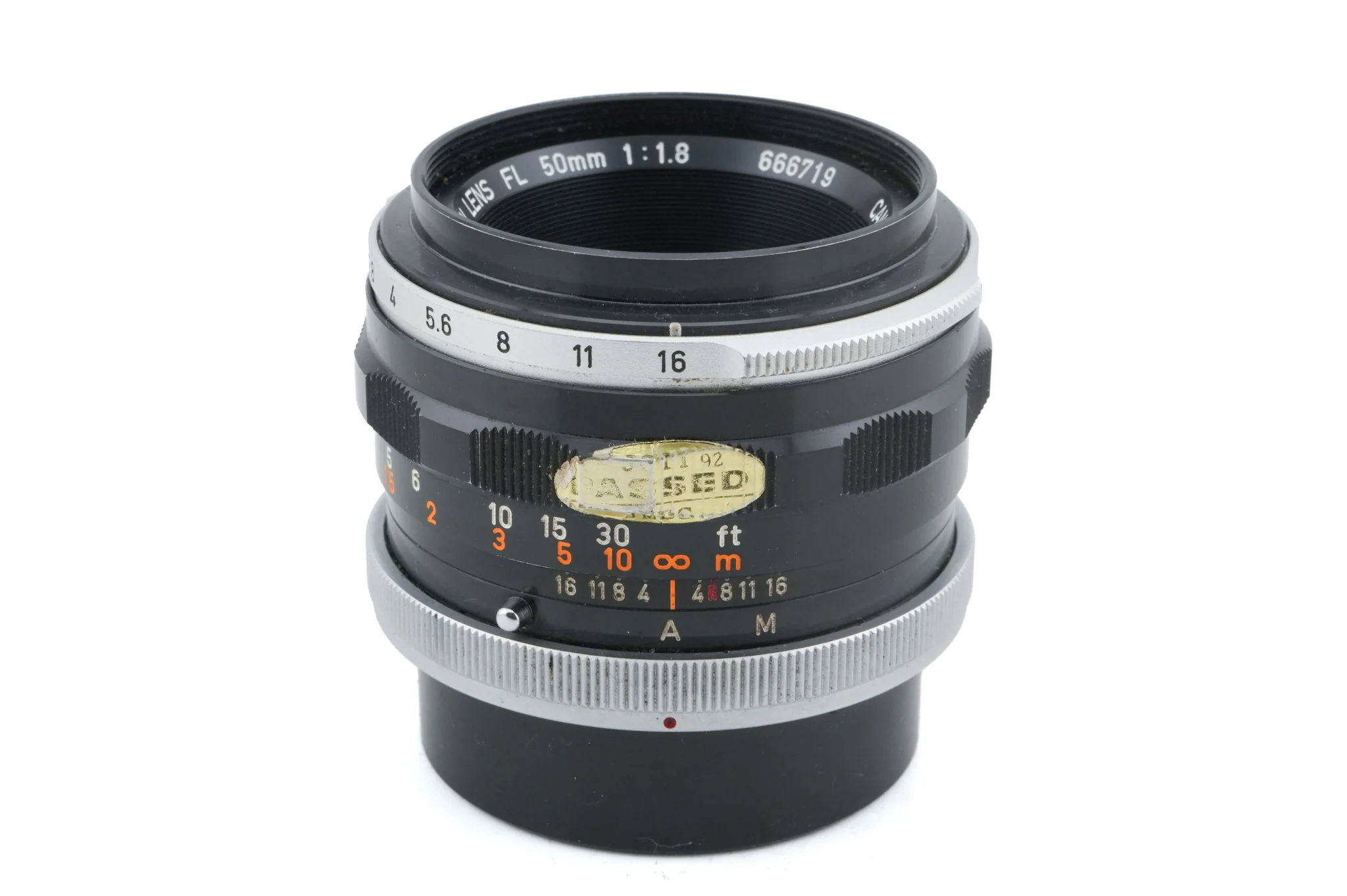 Canon 50mm f1.8 FL