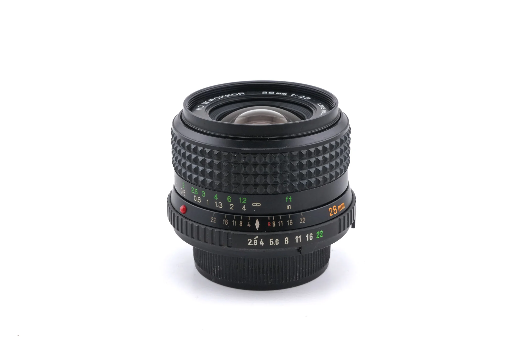Minolta 28mm f2.8 MD W.Rokkor