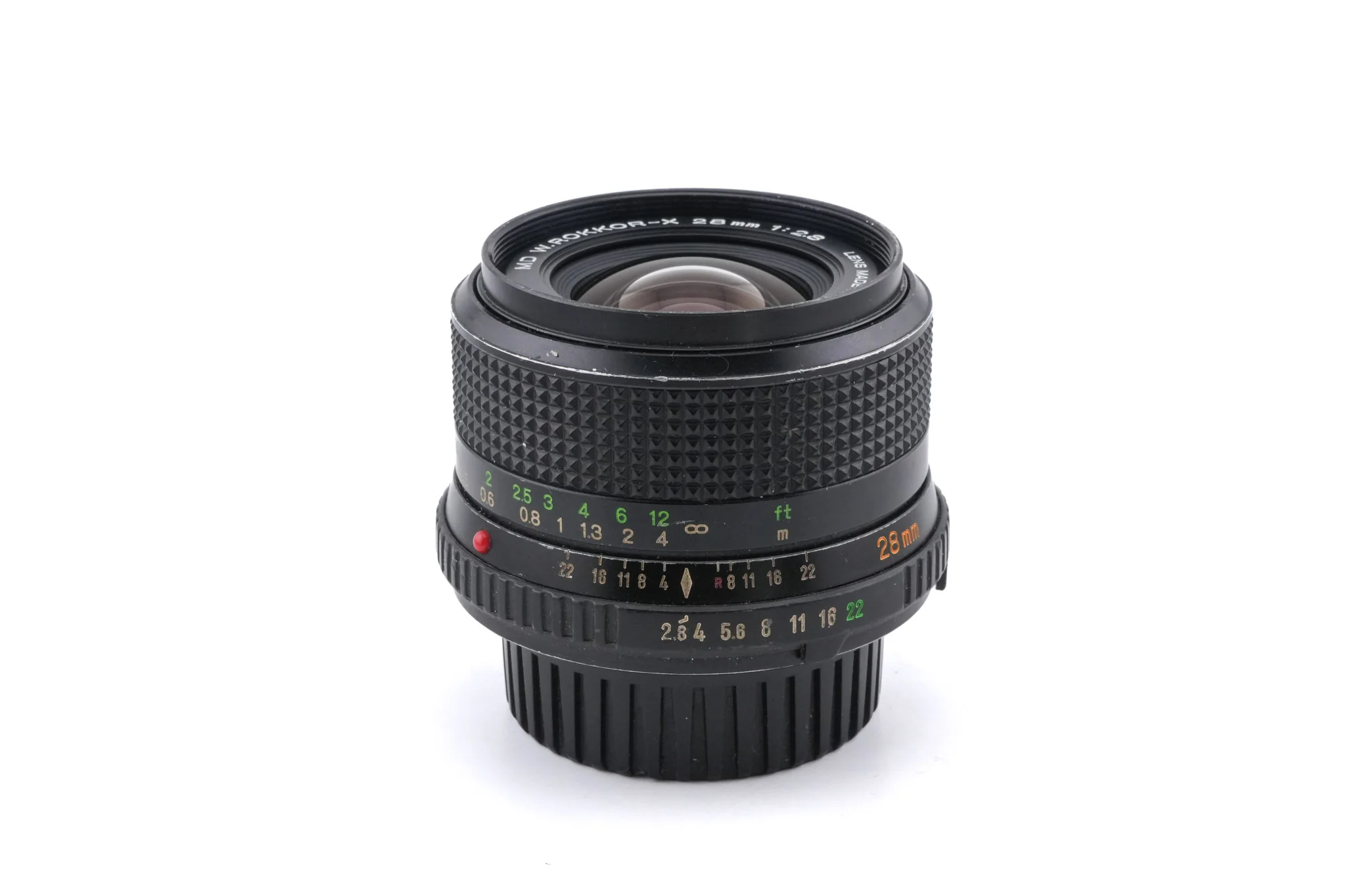 Minolta 28mm f2.8 MD W.Rokkor-X