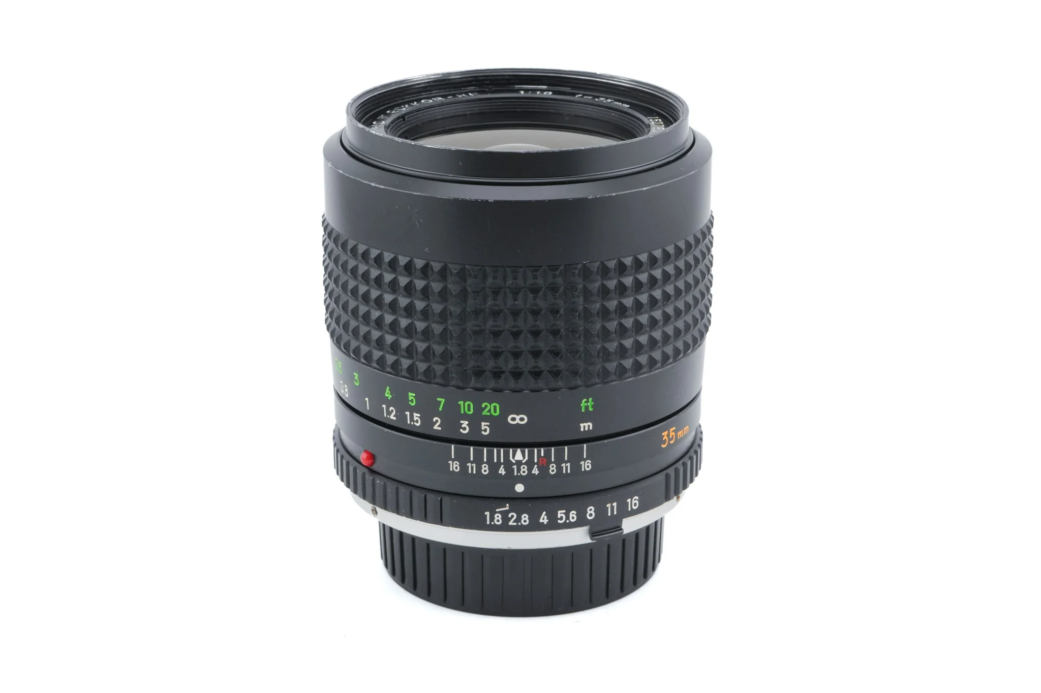 Minolta 35mm f1.8 MC W.Rokkor-HH