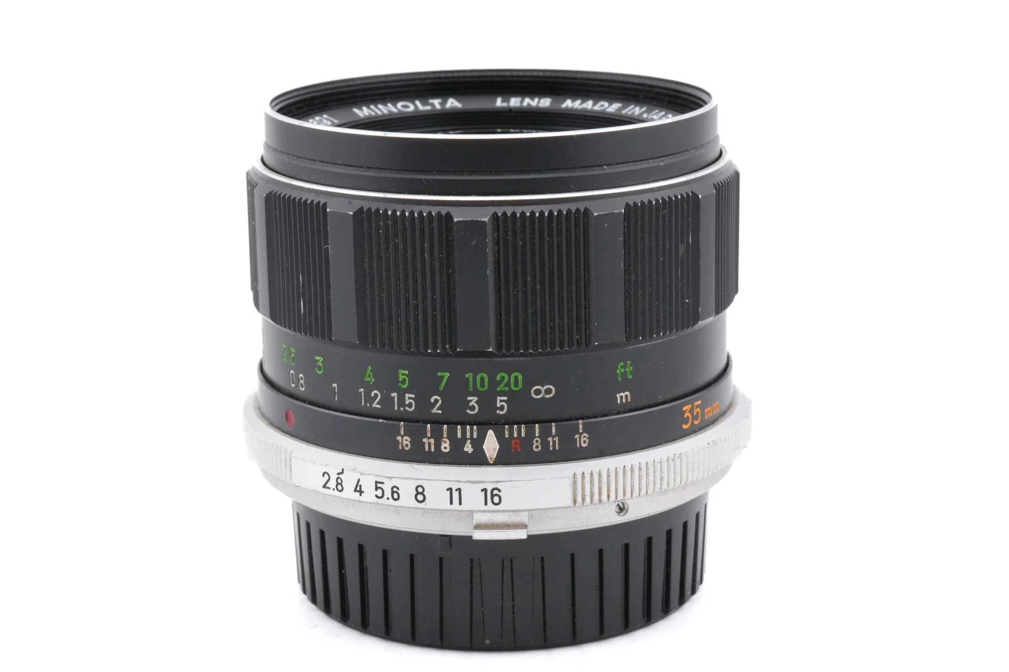 Minolta 35mm f2.8 MC W.Rokkor-HG