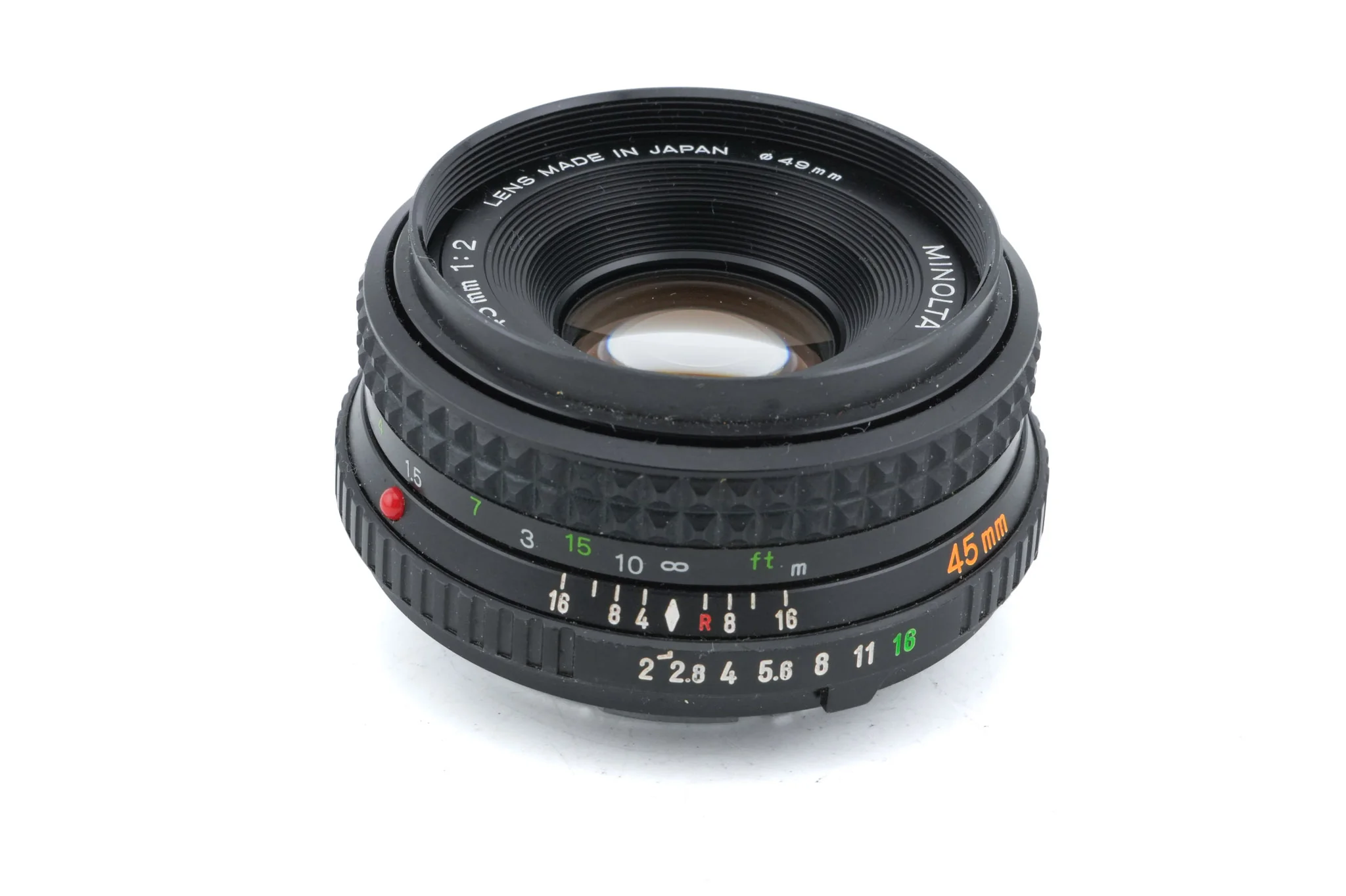 Minolta 45mm f2 MD Rokkor
