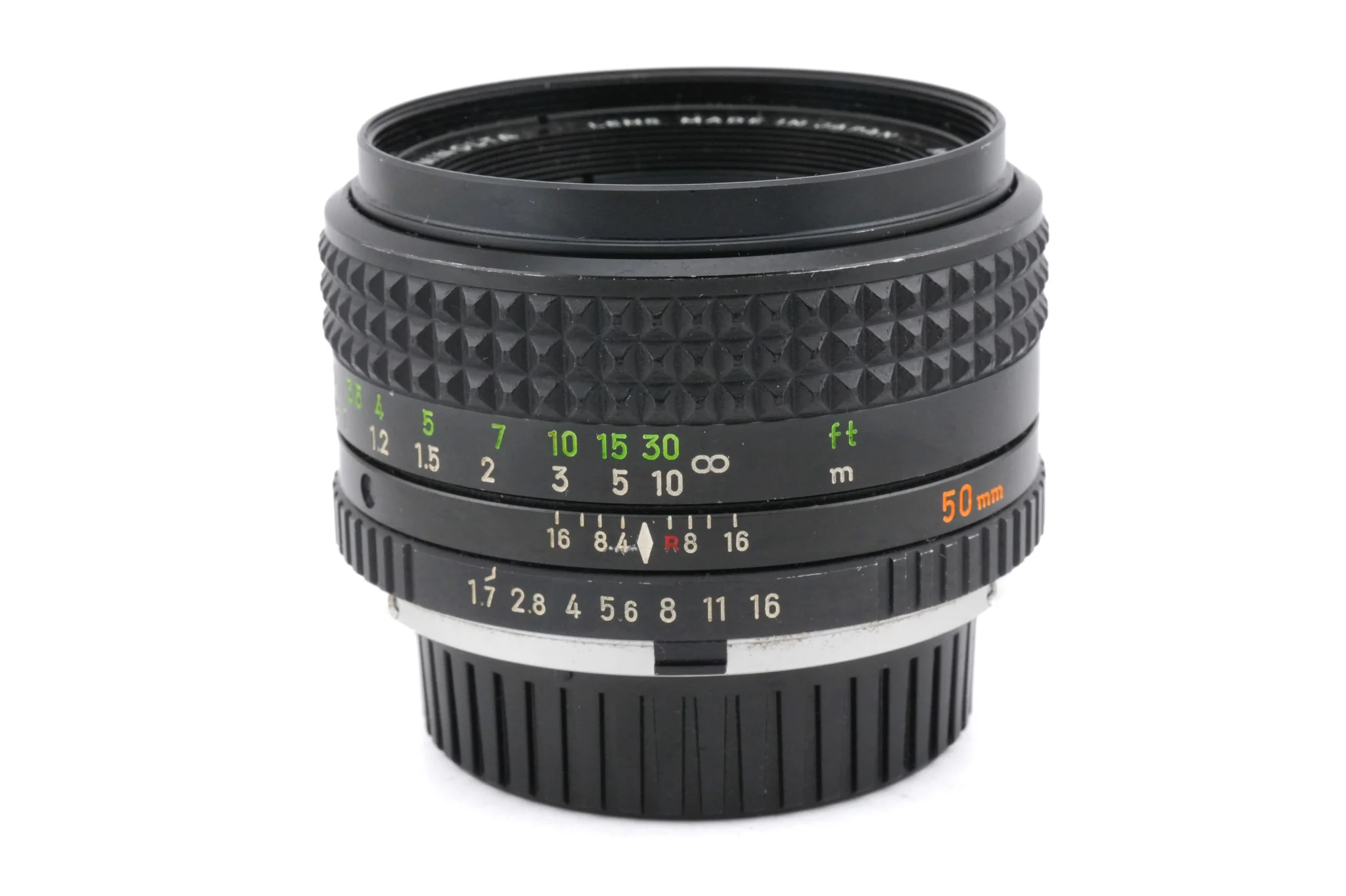 Minolta 50mm f1.7 MC Rokkor-PF