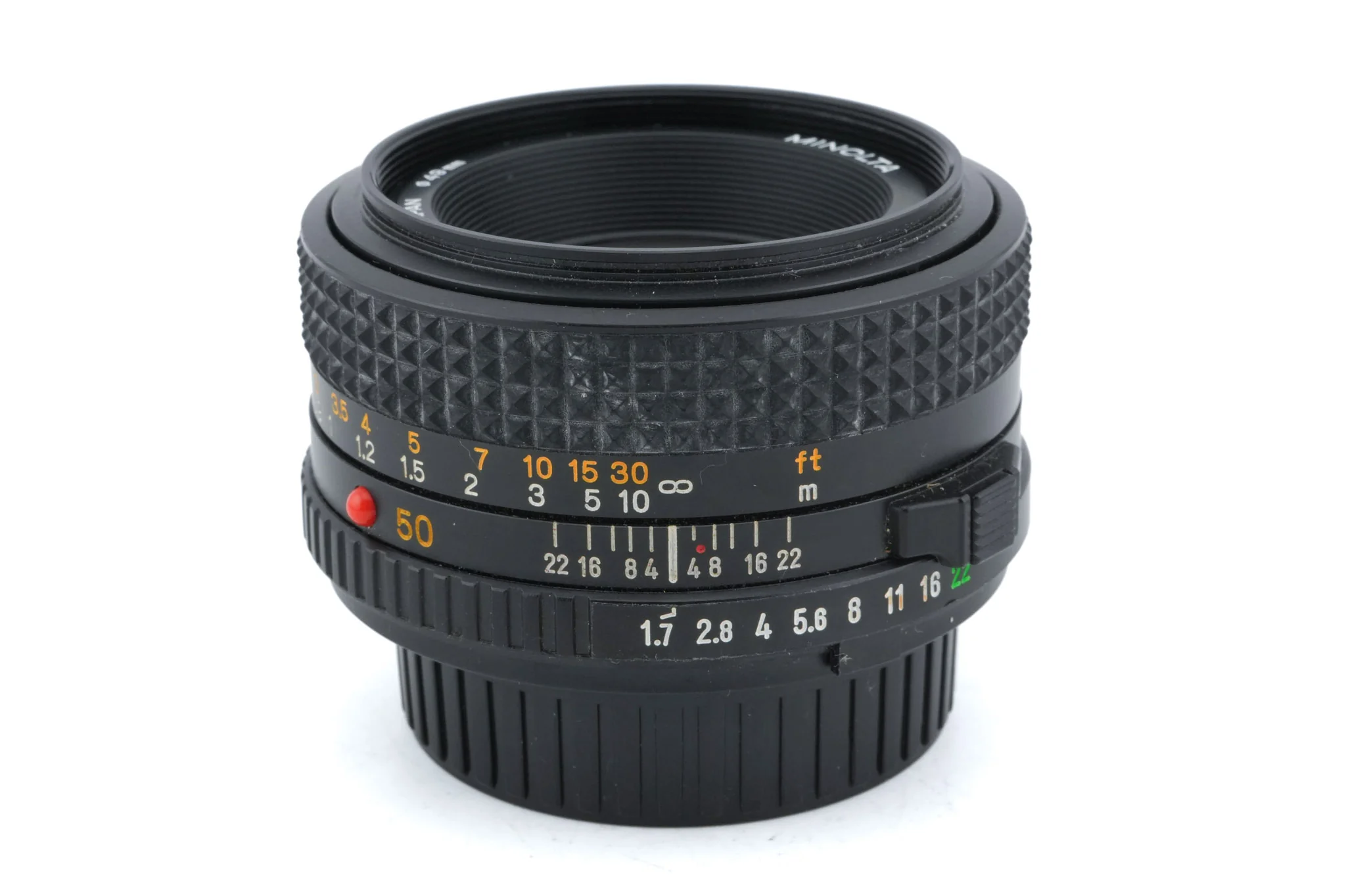 Minolta 50mm f1.7 MD