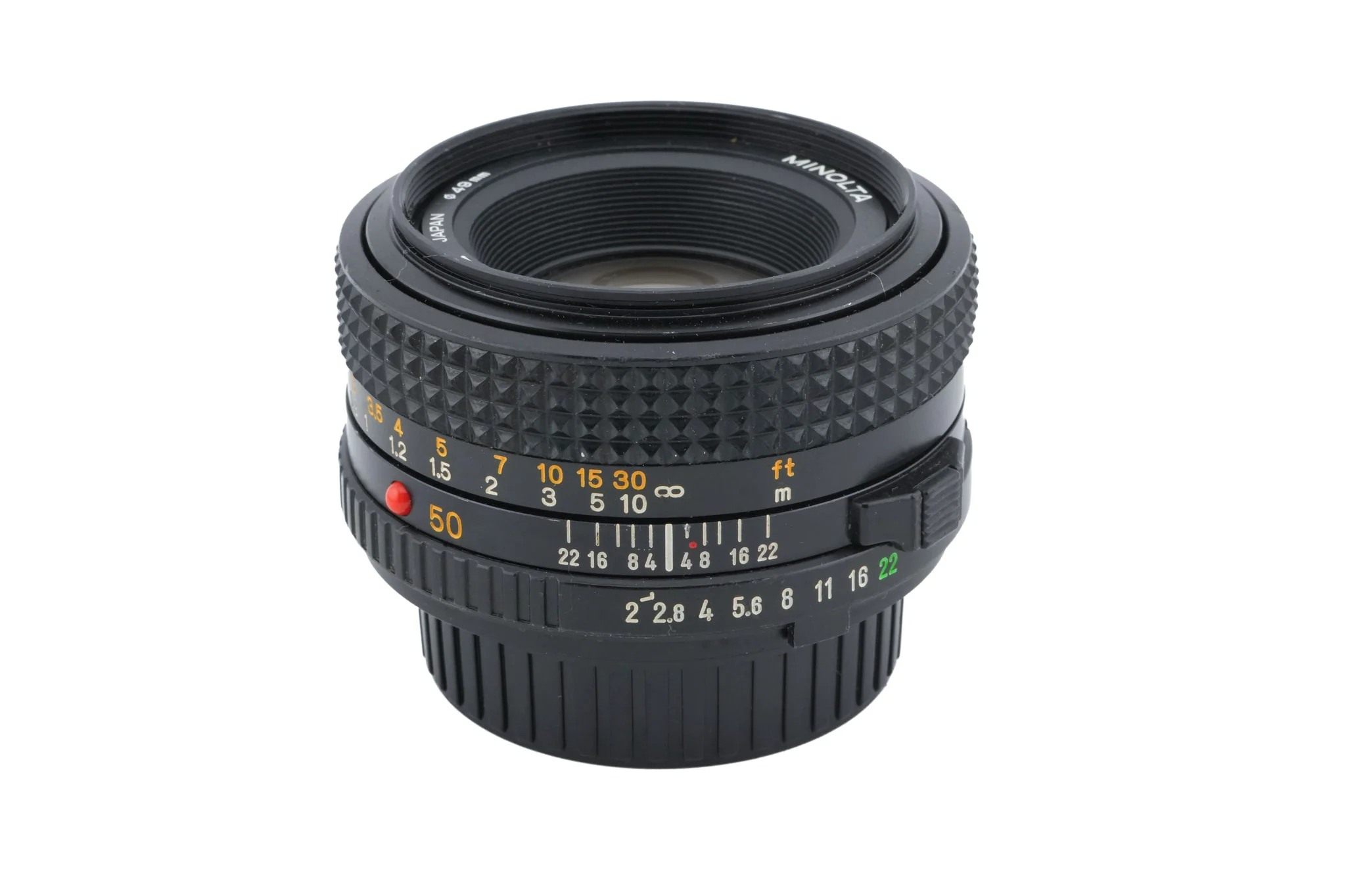 Minolta 50mm f2 MD