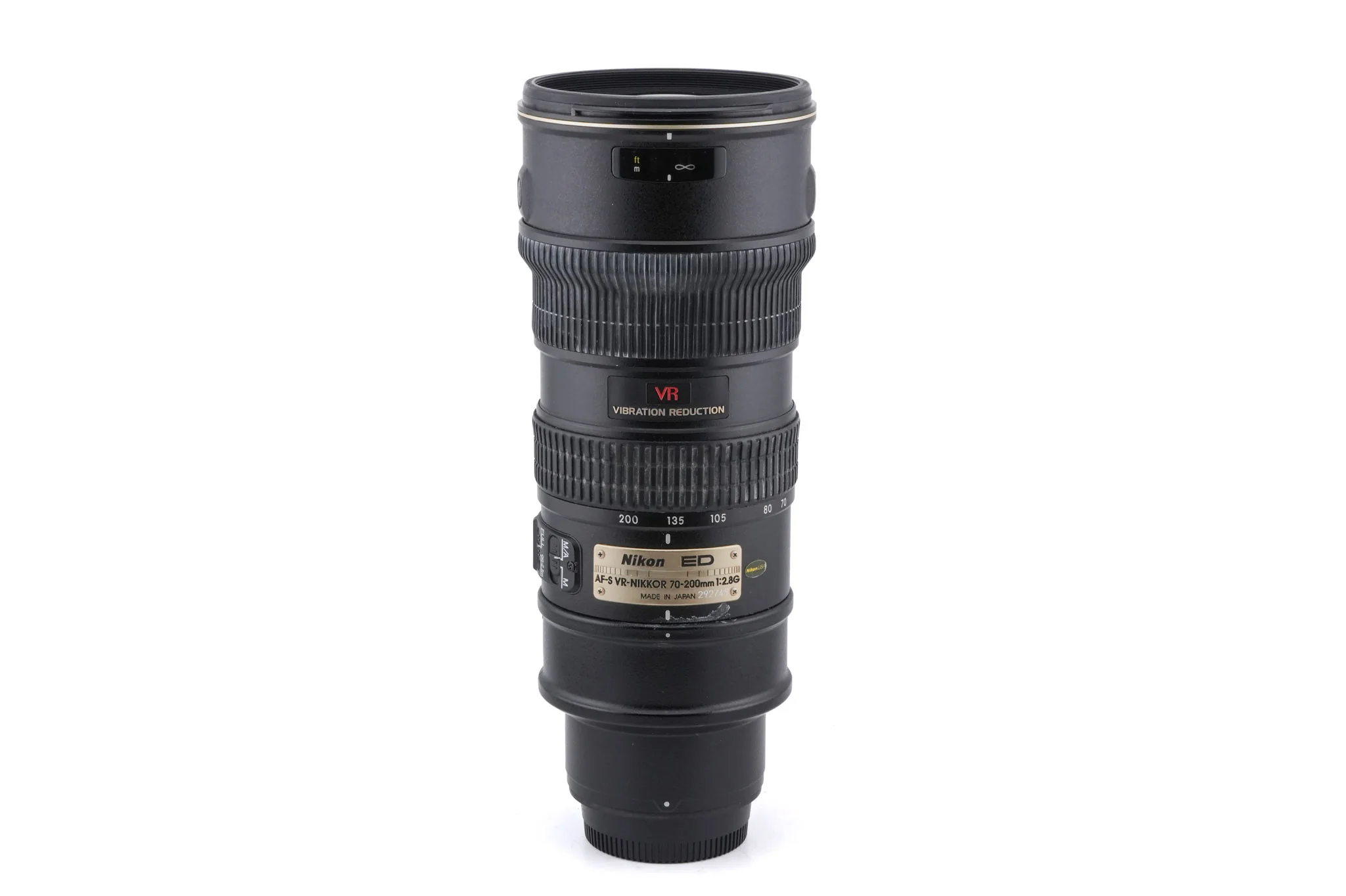 Nikon 70-200mm f2.8 AF-S VR-Nikkor G ED