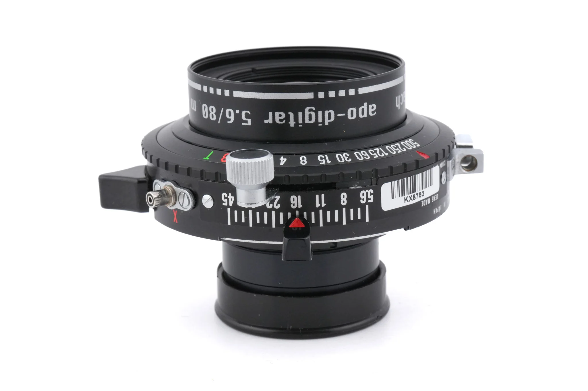 Schneider-Kreuznach 80mm f5.6 Apo-Digitar Macro (Shutter)